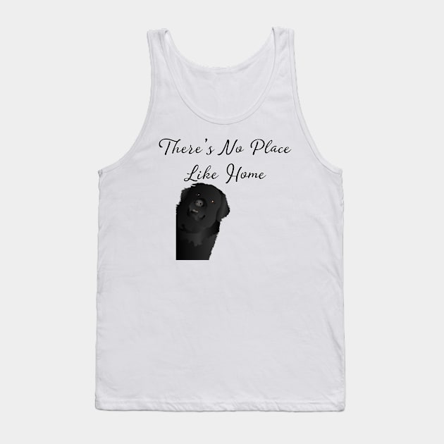 Newfoundland Dog - Stay Home design Tank Top by Pet & Nature Lovers